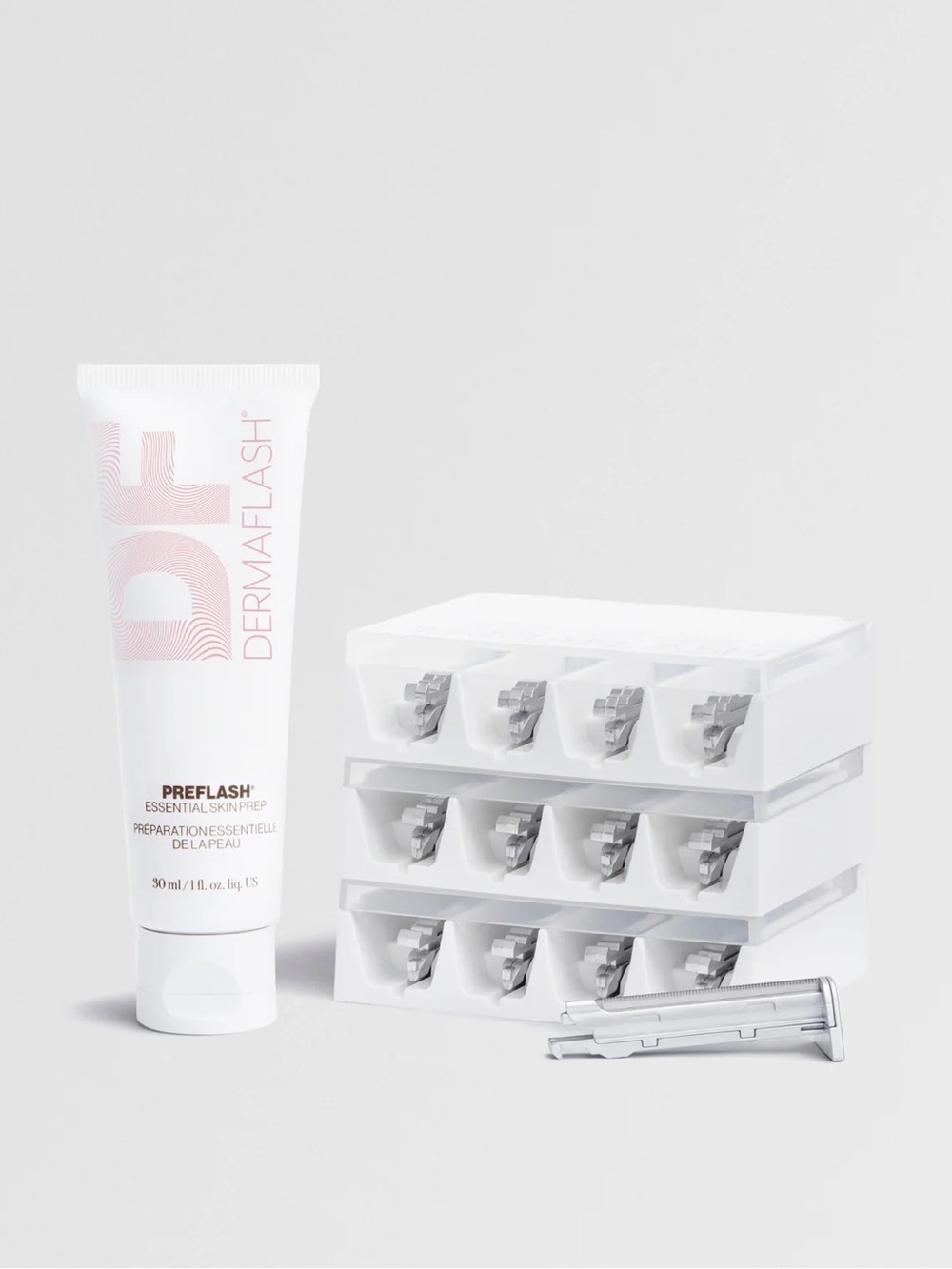 DERMAFLASH Luxe+ Replenishment Kit and Skin Prep - 12 Week Refill